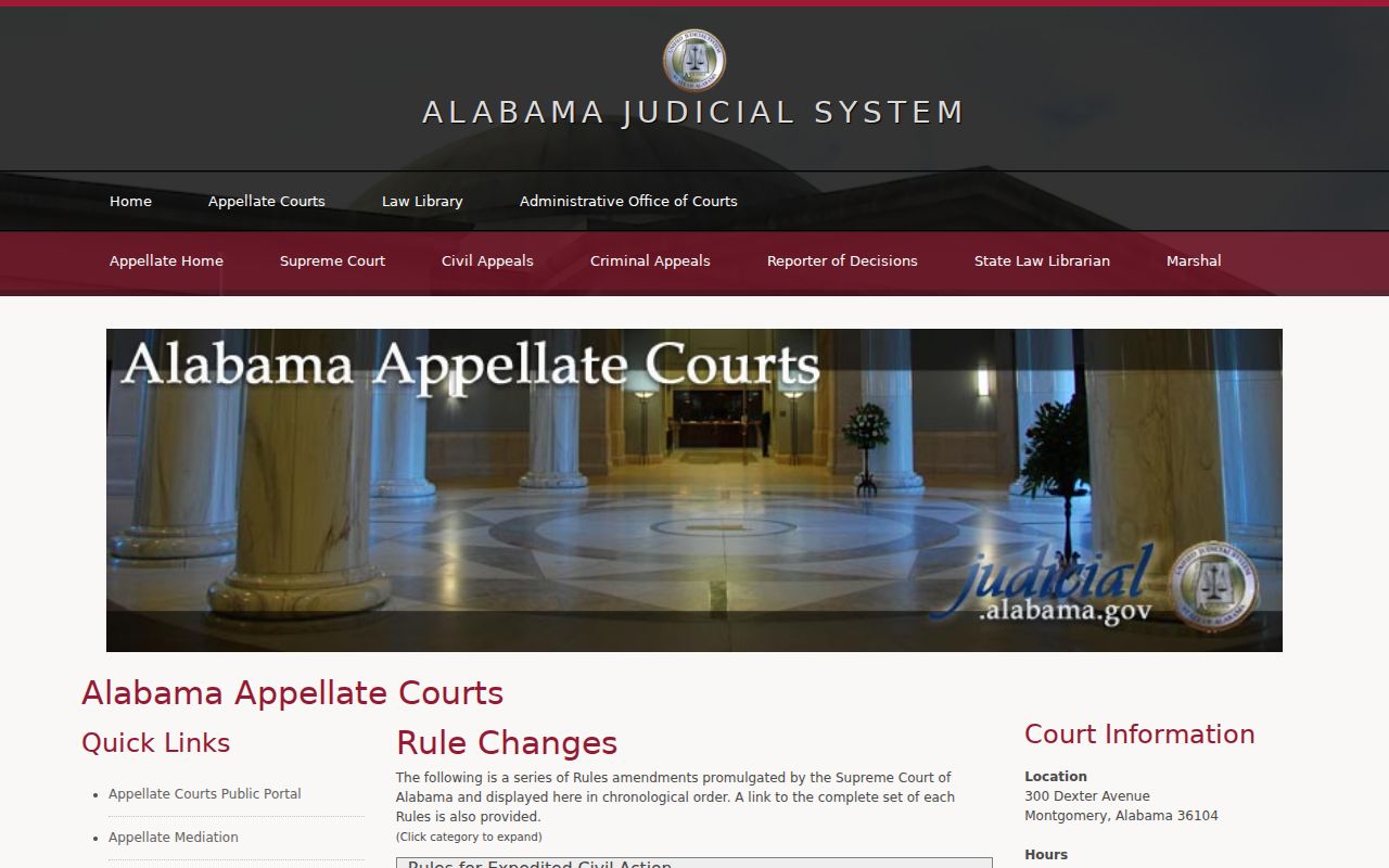 Tallassee court docket Alabama court-record privacy rules